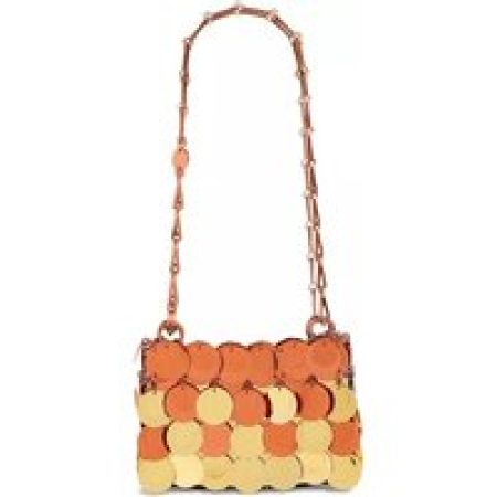 Paco Rabanne Shoppers - Sparkle Sac A Main Shoulder Bag in oranje