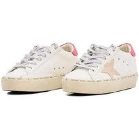 Golden Goose Sneakers - Hi Star Leather Sneakers in wit