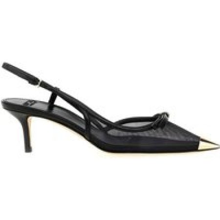 Elisabetta Franchi Hoge hakken - Nappa Leather Slingback in zwart