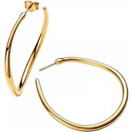 Pandora Oorbellen - 14k Gold-plated hoop earrings in gold