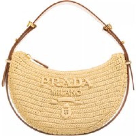 Prada Crossbody bags - Arqué Underarm in beige