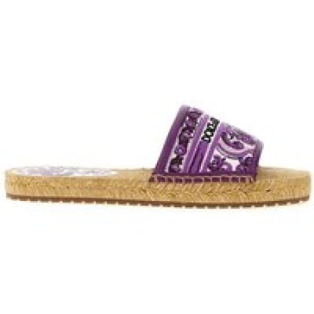 Dolce&Gabbana Sandalen - Embroidery Espadrilles in paars