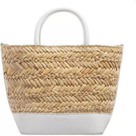 Ted Baker Totes - Ivelie Medium Raffia Weave Tote in beige