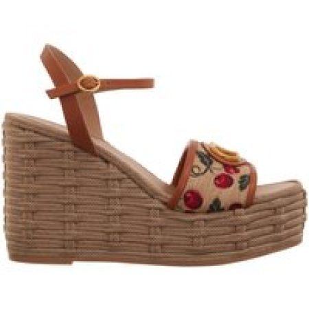 Valentino Garavani Espadrilles - Wedge Espadrillas in bruin
