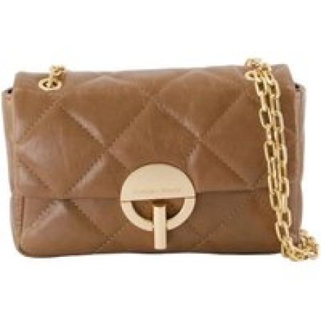Vanessa Bruno Hobo bags - Moon Moyen Crossbody - Leather - Brown in bruin