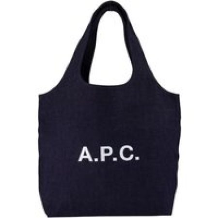 A.P.C. Shoppers & Totes - Ninon Tote Bag - Cotton - Blue in blauw
