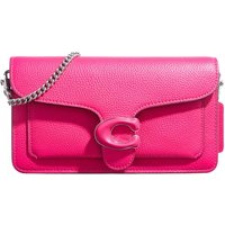 Coach Crossbody bags - Leather Covered C Closure Tabby Chain Clutch in roze