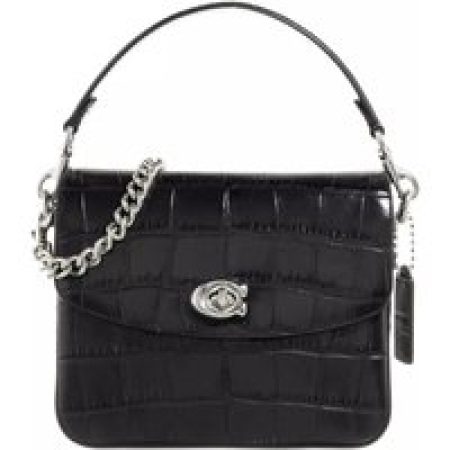 Coach Crossbody bags - Embossed Croc Cassie Crossbody 19 in zwart