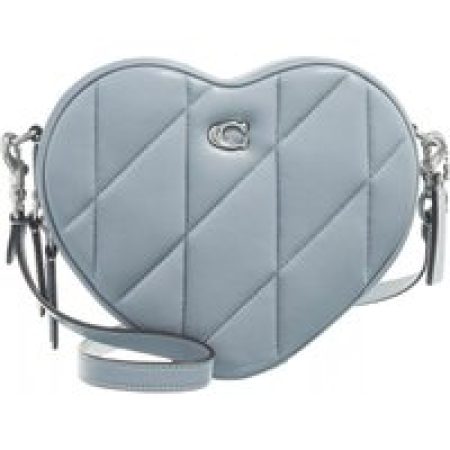 Coach Satchels - Quilted Leather Heart Crossbody in blauw