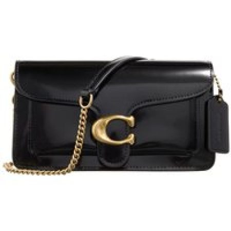 Coach Crossbody bags - Spazzolato Leather Tabby Chain Clutch in zwart