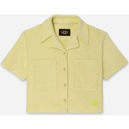 UGG® Saniyah-buttondownshirt voor Dames in Honeycomb