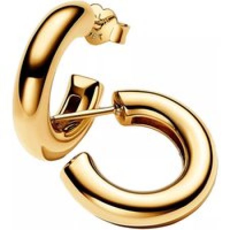 Pandora Oorbellen - 14k Gold-plated hoop earrings in gold