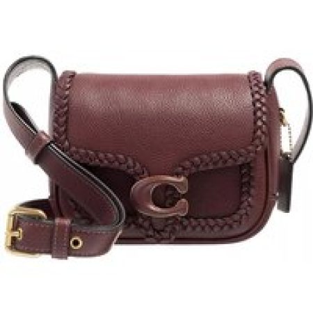 Coach Crossbody bags - Braided Trim Polished Pebble Tabby Messenger 19 in rood