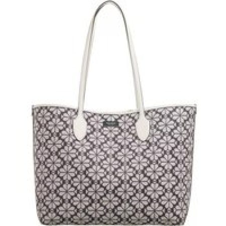 Kate Spade New York Shoppers - Spade Flower Jacquard Bleecker Large Tote in grijs