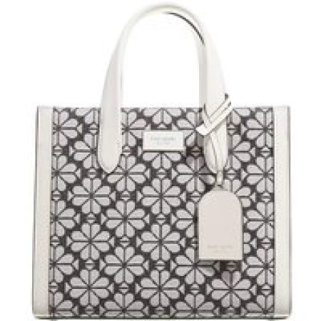 Kate Spade New York Totes - Spade Flower Jacquard Manhattan Small Tote in grijs