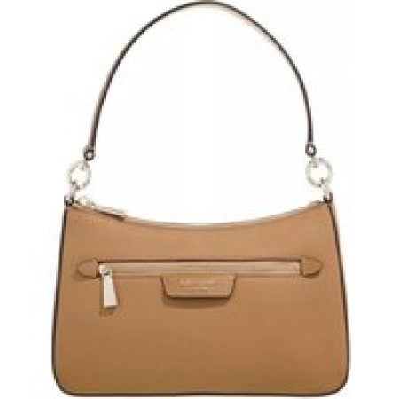 Kate Spade New York Pochettes - Hudson Pebbled Leather Convertible Crossbody in bruin