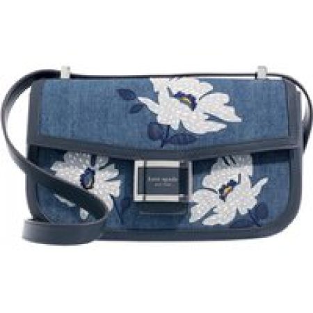 Kate Spade New York Crossbody bags - Katy Floral Embellished Denim Medium in blauw