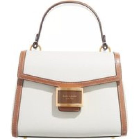 Kate Spade New York Satchels - Katy Colorblocked Textured Leather Small Top Handl in wit