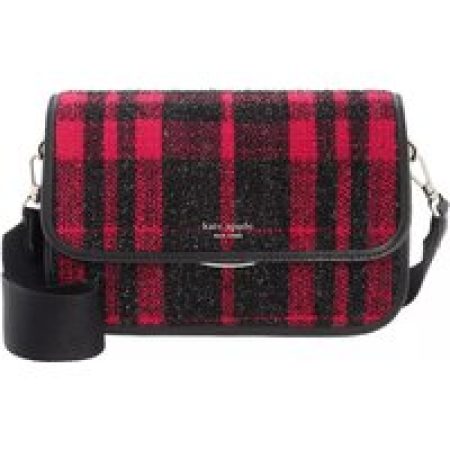 Kate Spade New York Crossbody bags - Buddie Plaid Fabric Medium Shoulder Bag in rood