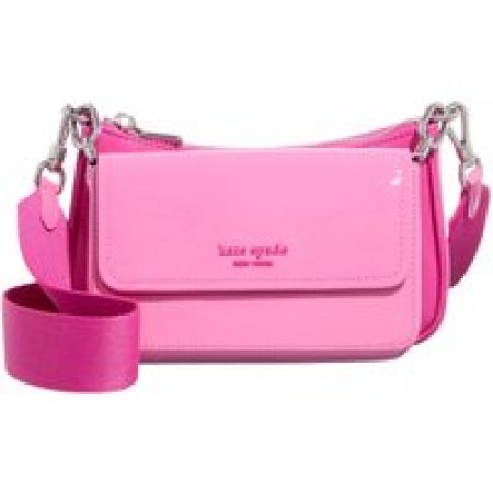 Kate Spade New York Crossbody bags - Double Up Patent Saffiano Leather in roze