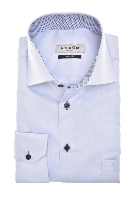 Ledub Business hemd lange mouw Blauw LE24239/64 MFN 5 0323509/120-170-650