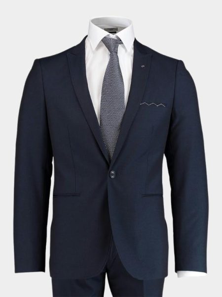 Born With Appetite Kostuum Blauw Bwa Sneaker Suit Drop 9 183029SN41/290 navy