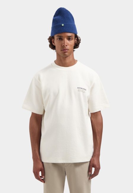 Dstrezzed T-shirt korte mouw Wit Lasse Tee Graphic 203502/102