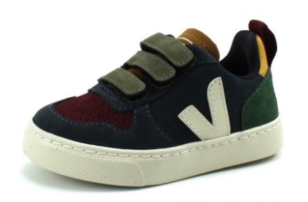 Veja Small V-10 Low Blauw VEJ16