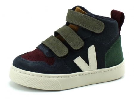 Veja V-10 Small Mid Blauw VEJ15