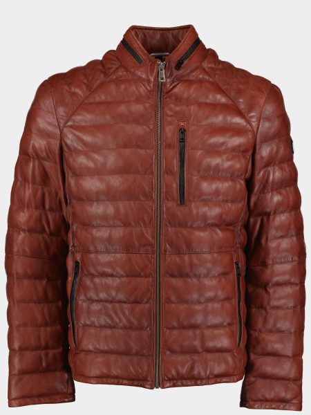 Donders 1860 Lederen jack Bruin Leather Jacket 52497/411