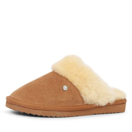 Warmbat Flurry pantoffels cognac-39