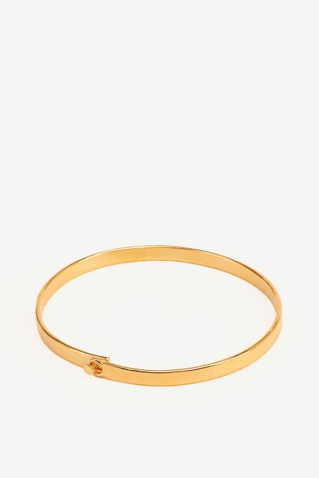 Wouters & Hendrix armband Hammered Bracelet BSC015 gold plated