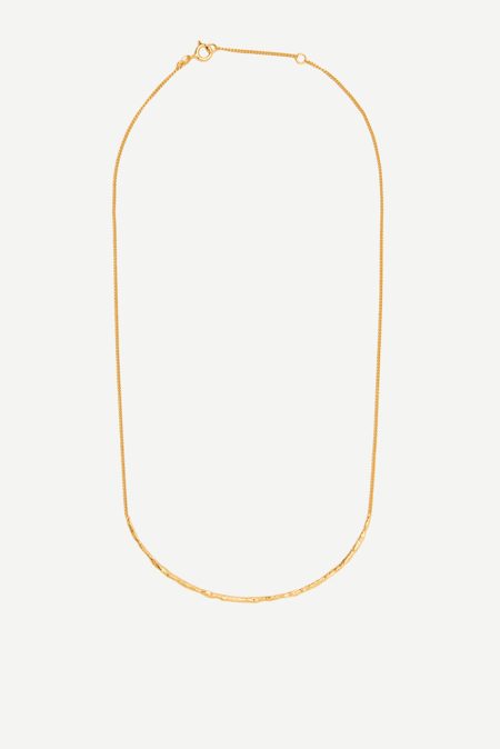 Wouters & Hendrix ketting Organische Tak NSC096 gold plated