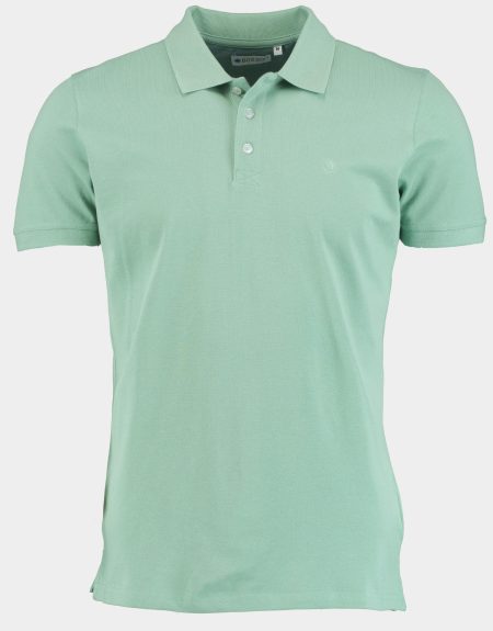 Bos Polo korte mouw Groen Piqué lichtgroen New Lobra/5010