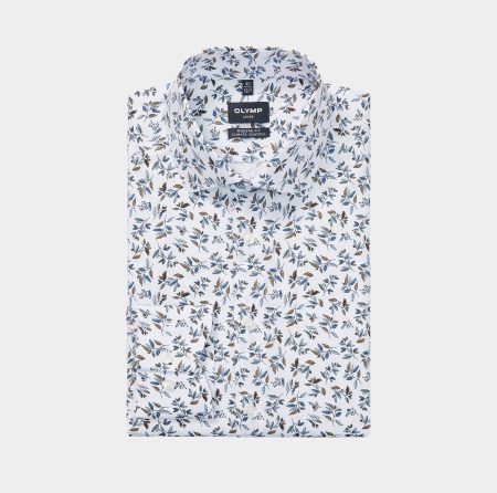 Olymp Business hemd lange mouw Wit 130284-Hemden 130284/00