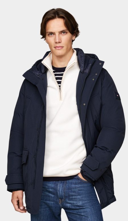 Tommy Hilfiger Winterjack Blauw Rockie Down Parka MW0MW36595/DW5