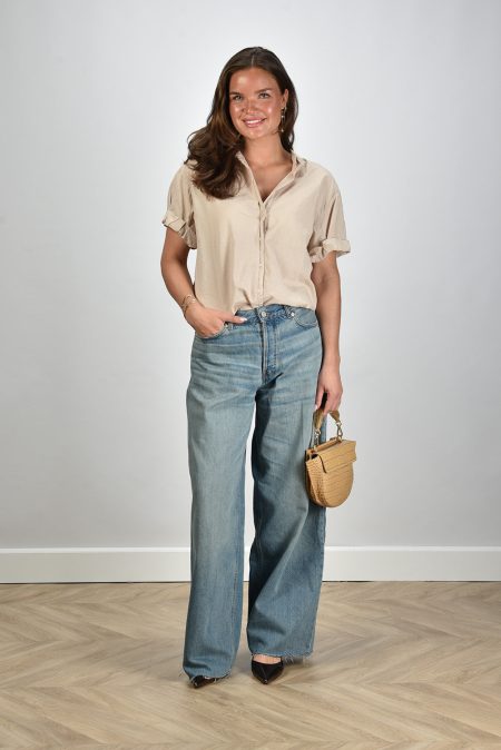 Xirena blouse Channing X5CTP114 parchment