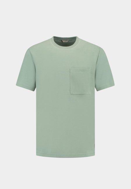 Dstrezzed T-shirt korte mouw Groen Ebbe Boxy Tee 202908-SS25/561