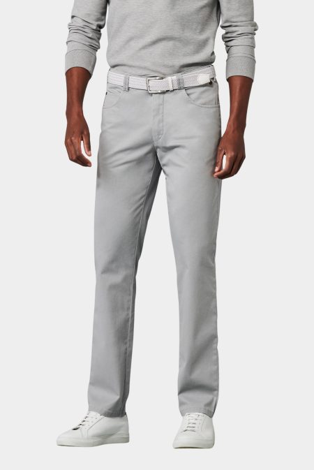 Meyer Katoenen Broek Grijs DIEGO Art.1-5054 3061505400/05