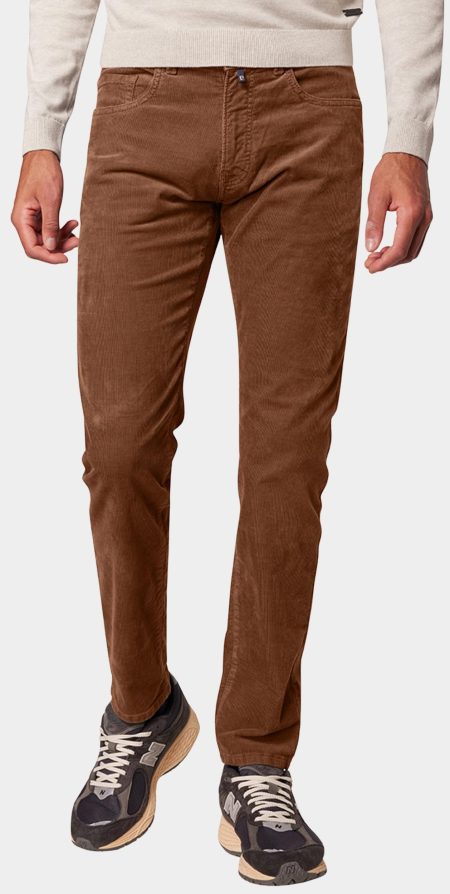 Pierre Cardin Katoenen 5-Pocket Bruin C3 34540.3009/9112
