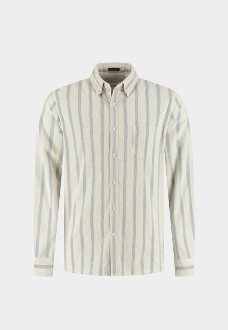 Dstrezzed Casual hemd lange mouw Groen Alain Shirt 303950/563