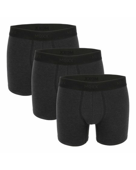 Boxershorts 3-pack Gemêleerd Zwart